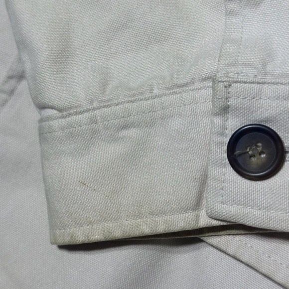 Ralph Lauren Chaps Barn Coat Beige Size Large - Picture 6 of 13